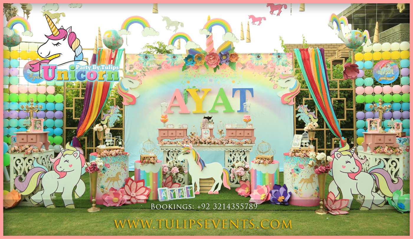 Unicorn Theme Birthday Party Planner in Pakistan (19)