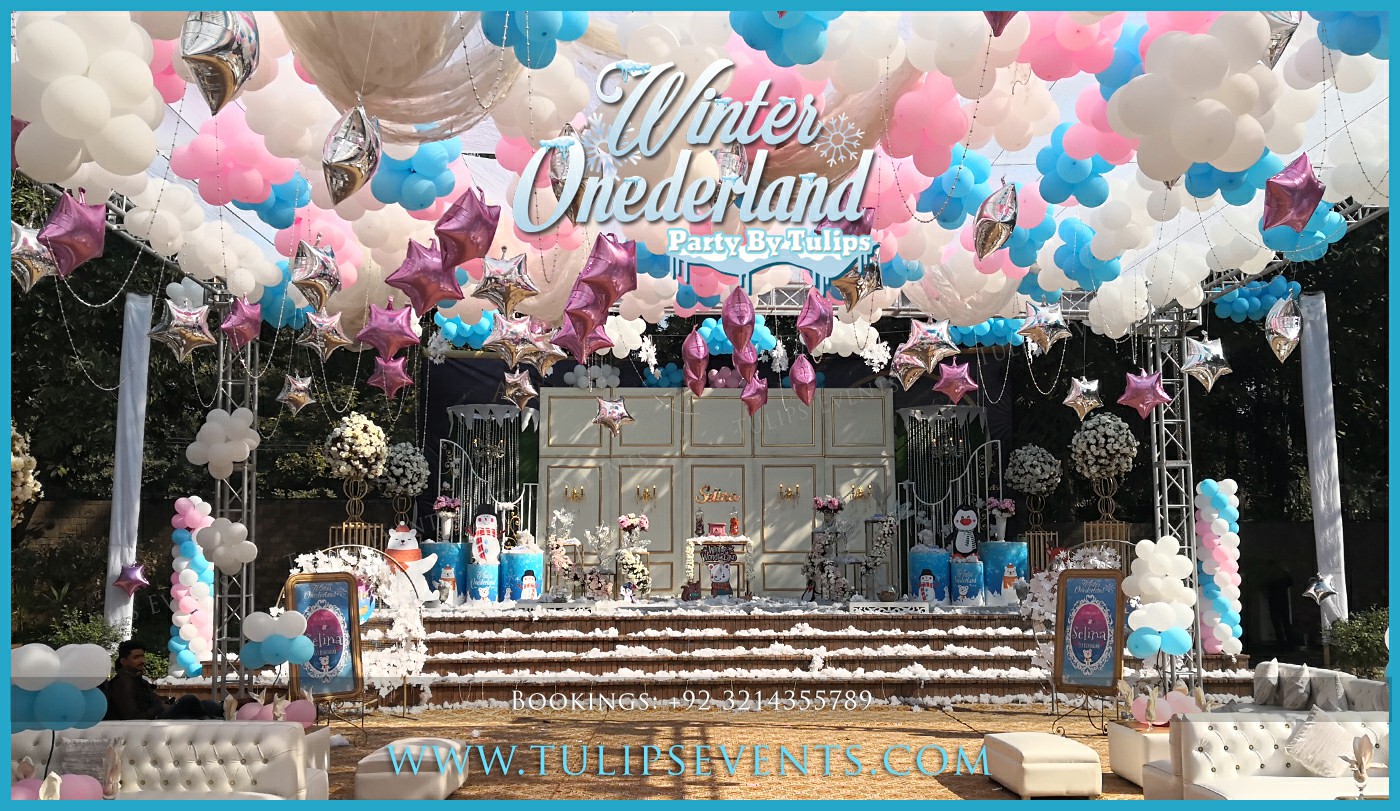 Winter Onederland Birthday Party Planner in Lahore Pakistan (1)