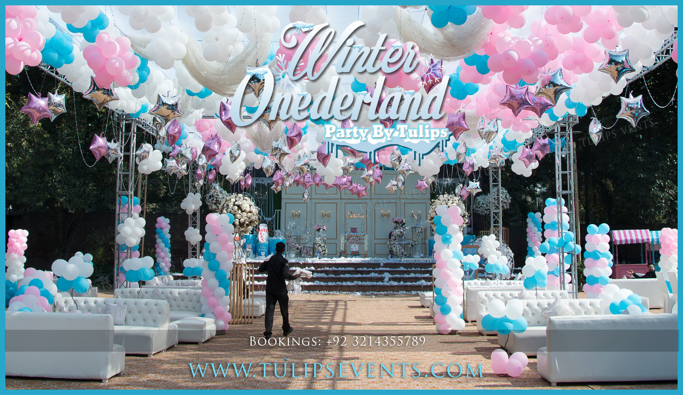 Winter Onederland Theme Birthday Party Planner in Lahore Pakistan (99)