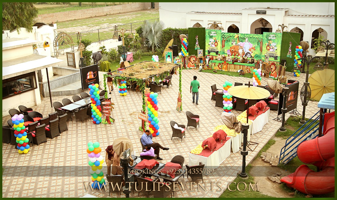 Zoo Animals Birthday Party Theme Decor in Pakistan (10)