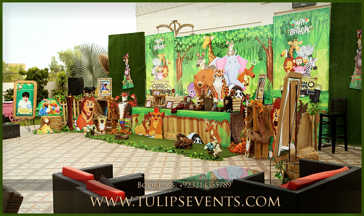 Zoo Animals Birthday Party Theme Decor in Pakistan (11)