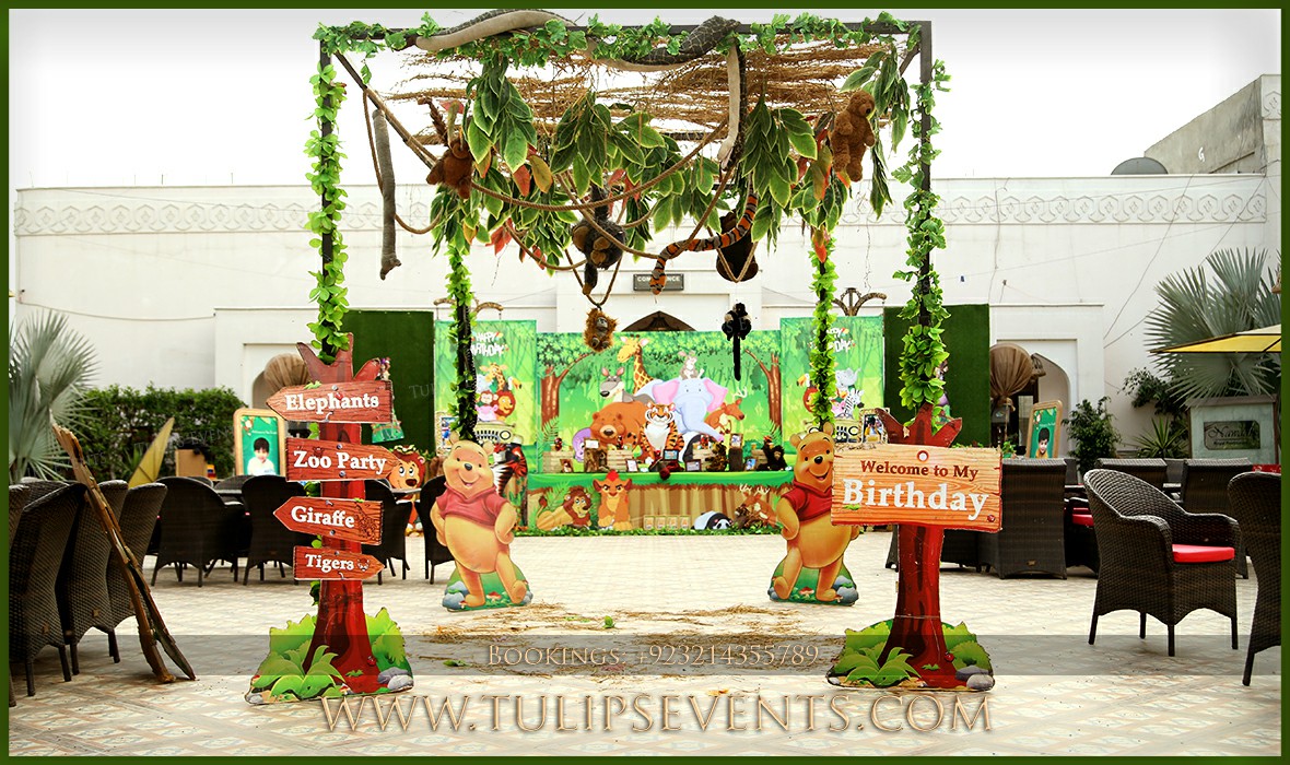 Zoo Animals Birthday Party Theme Decor in Pakistan (12)