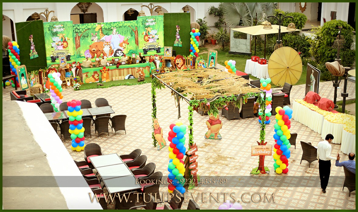 Zoo Animals Birthday Party Theme Decor in Pakistan (9)