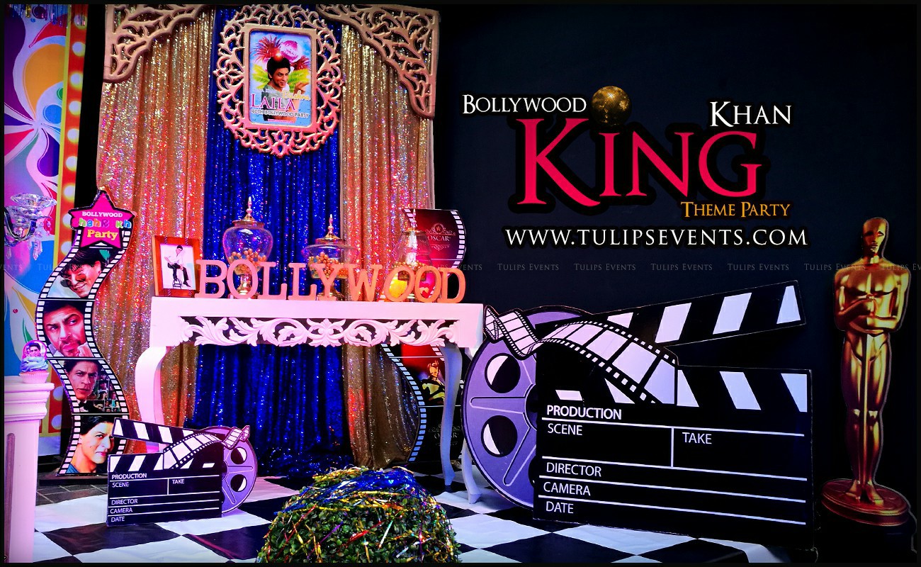 bollywood star shahrukh khan theme party decor ideas in Pakistan (1)