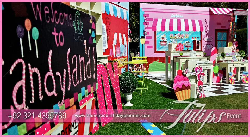 candylicious theme outdoor party ideas in Pakistan (11)