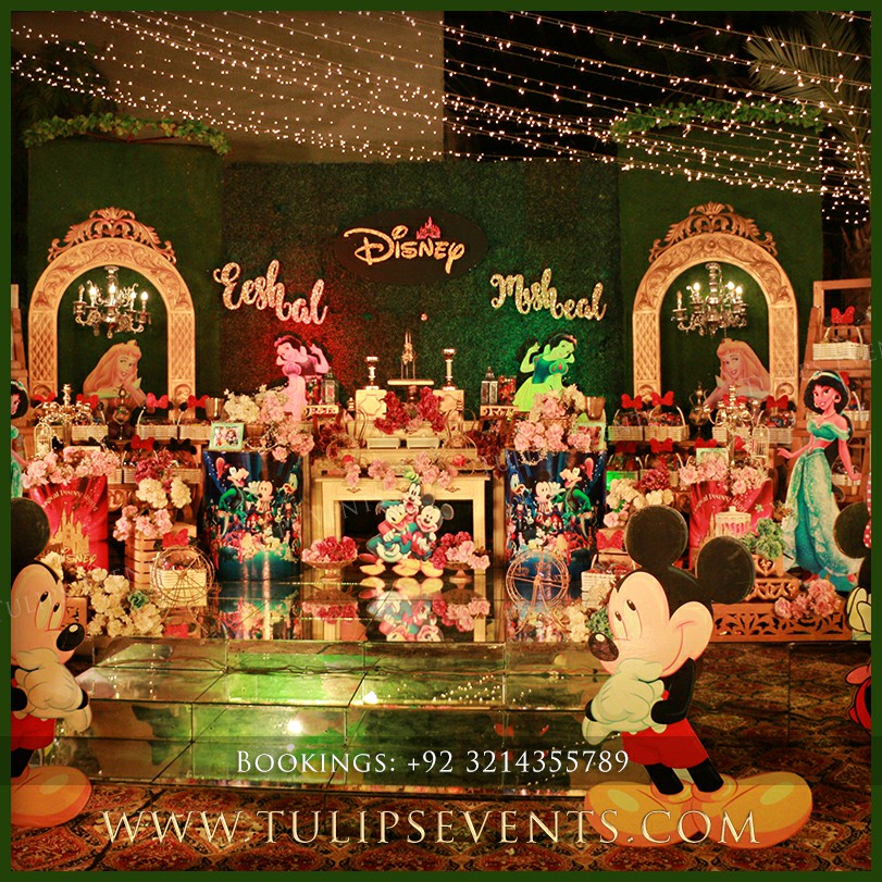 disneyland theme birthday party decor ideas in Pakistan (2)~1