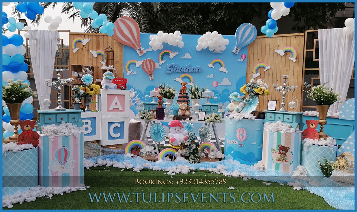 hot air balloon theme birthday party ideas in Pakistan (14)