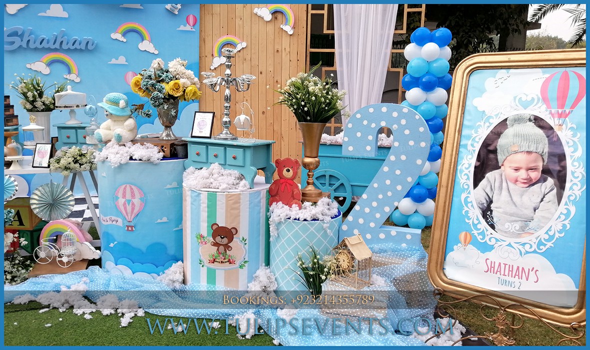 hot air balloon theme birthday party ideas in Pakistan (5)