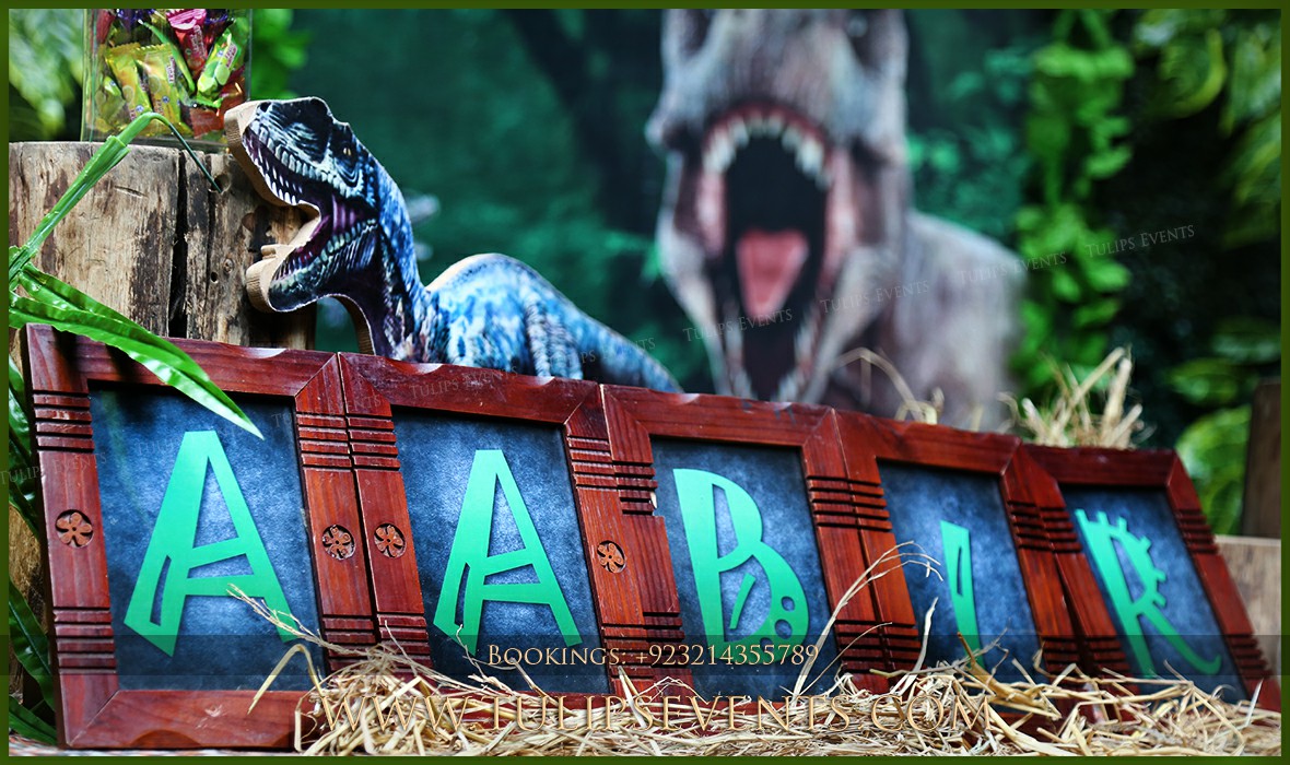 jurassic world dinosaurs theme party decor ideas in Pakistan (107)