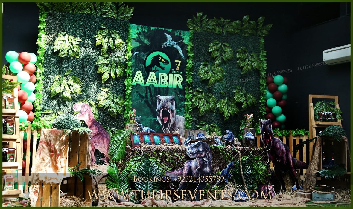 jurassic world dinosaurs theme party decor ideas in Pakistan (109)