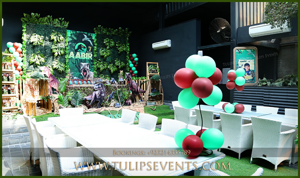 jurassic world dinosaurs theme party decor ideas in Pakistan (110)