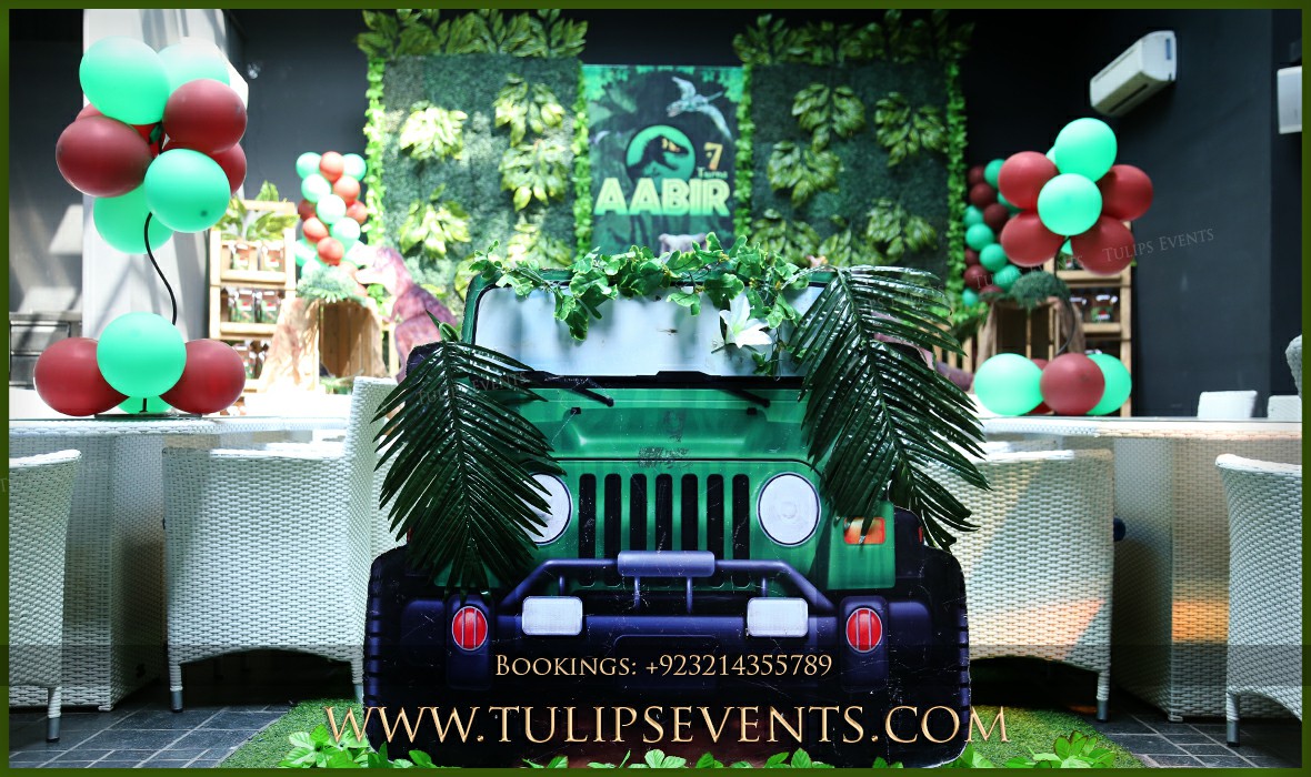 jurassic world dinosaurs theme party decor ideas in Pakistan (112)