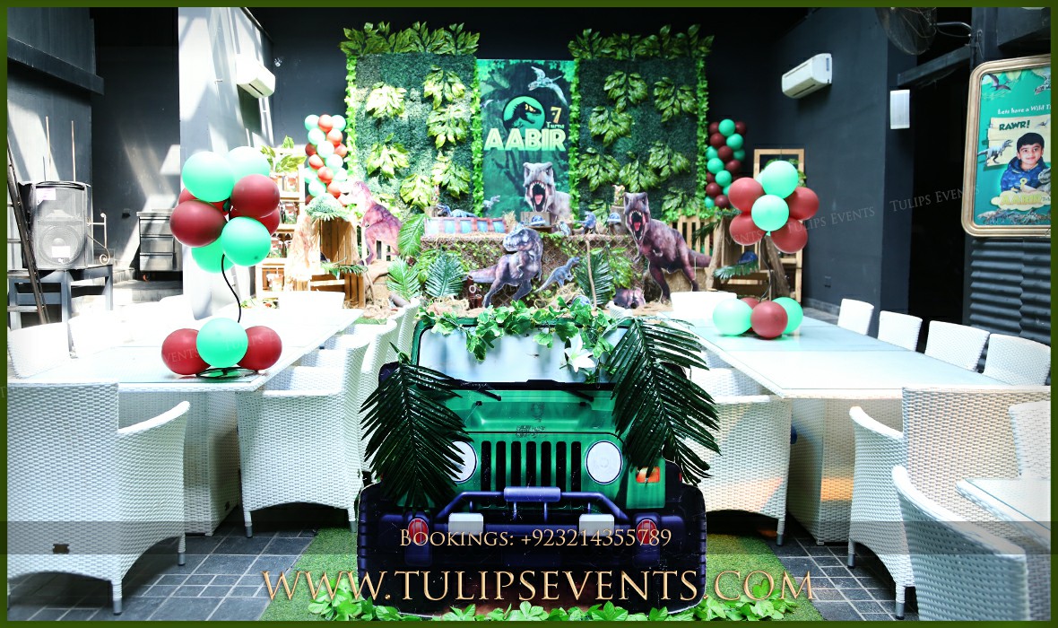 jurassic world dinosaurs theme party decor ideas in Pakistan (113)