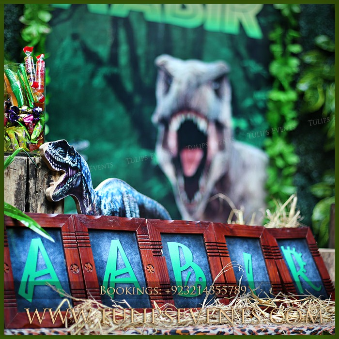 jurassic world dinosaurs theme party decor ideas in Pakistan (52)