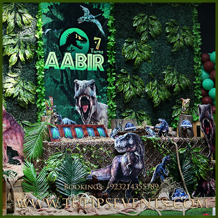 jurassic world dinosaurs theme party decor ideas in Pakistan (53)