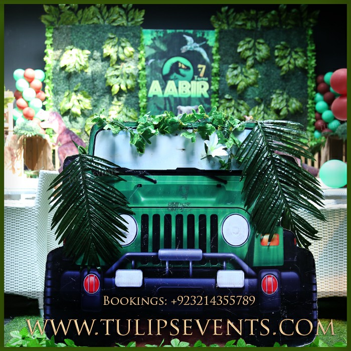 jurassic world dinosaurs theme party decor ideas in Pakistan (55)