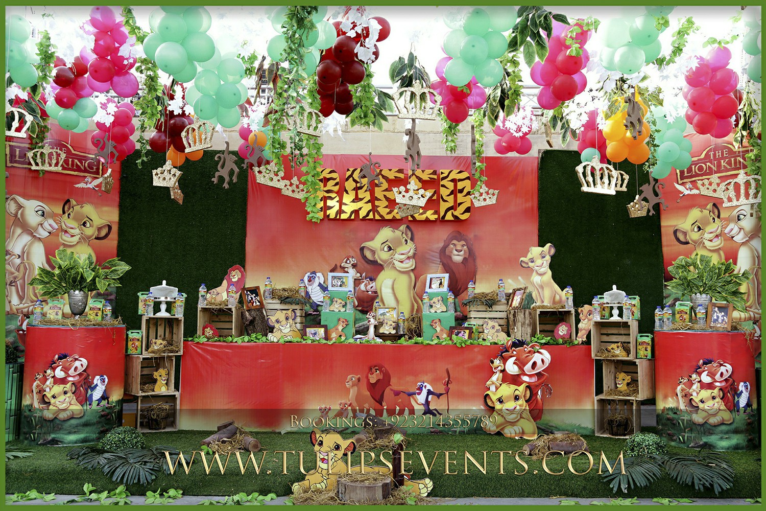 lion king theme party decorations ideas in Pakistan (2)