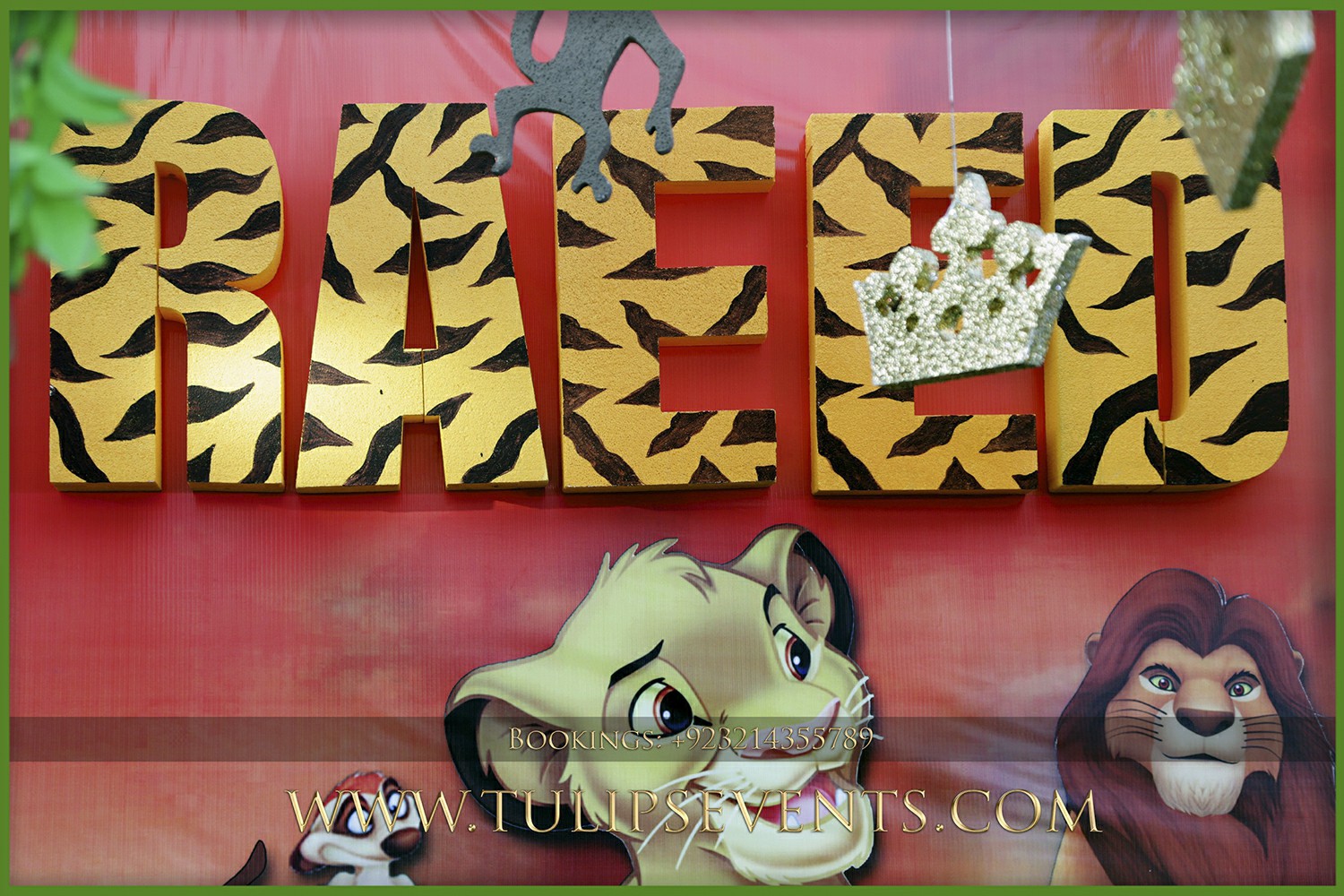 lion king theme party decorations ideas in Pakistan (3)