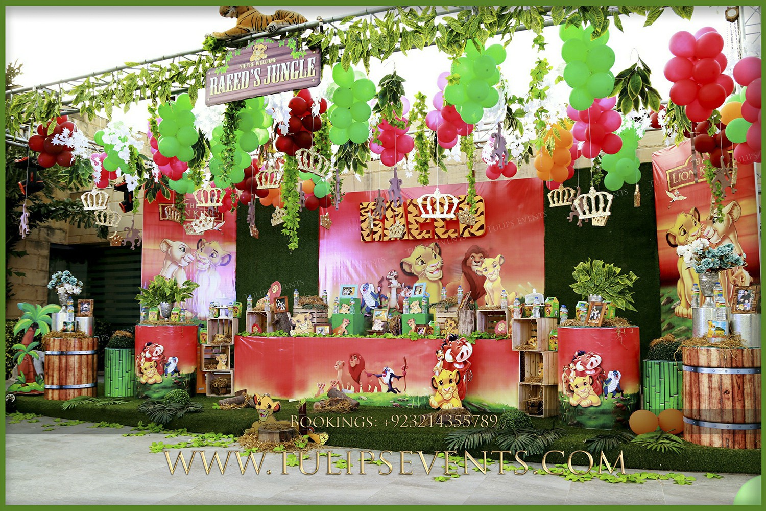 lion king theme party decorations ideas in Pakistan (6)