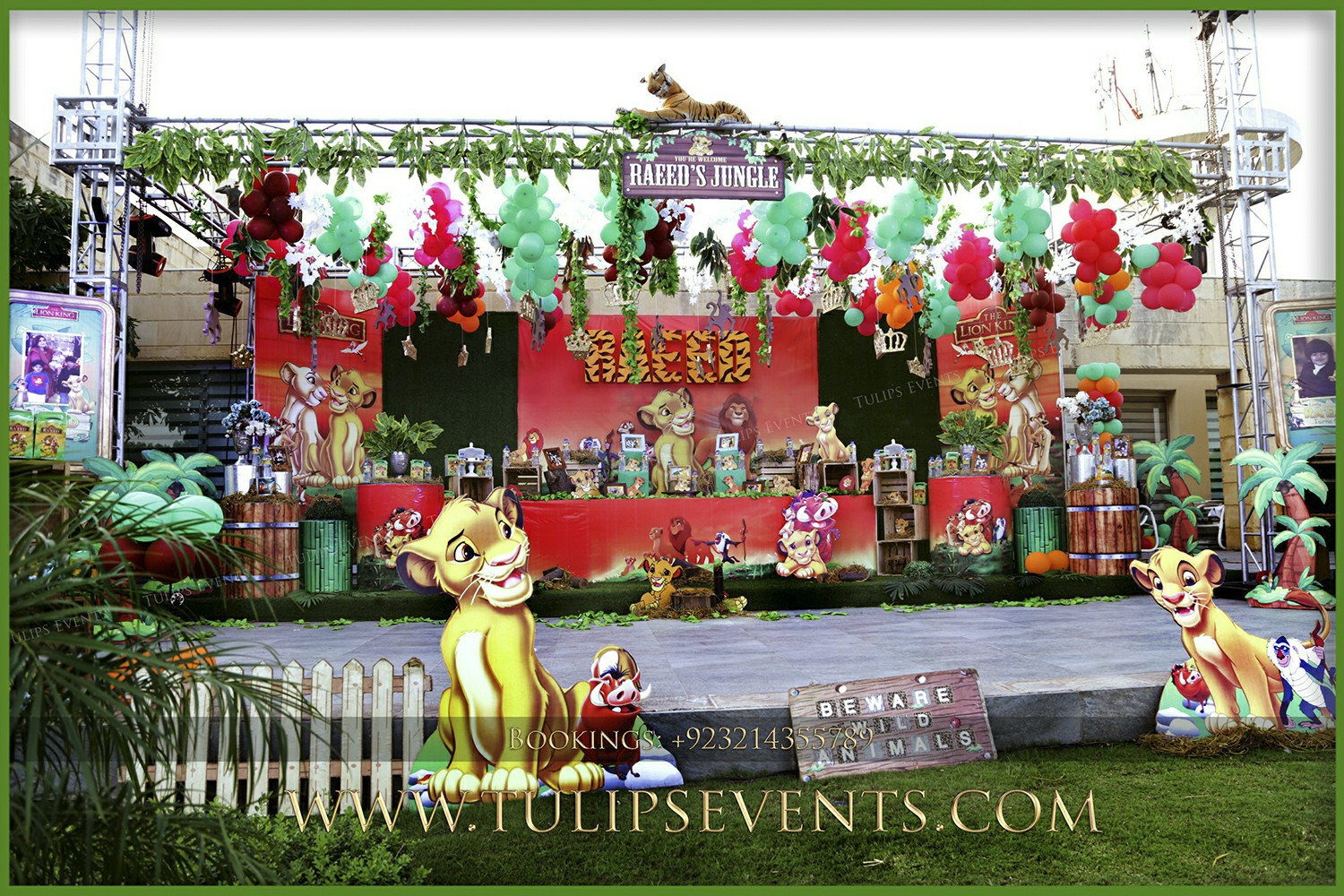 lion king theme party decorations ideas in Pakistan (7)