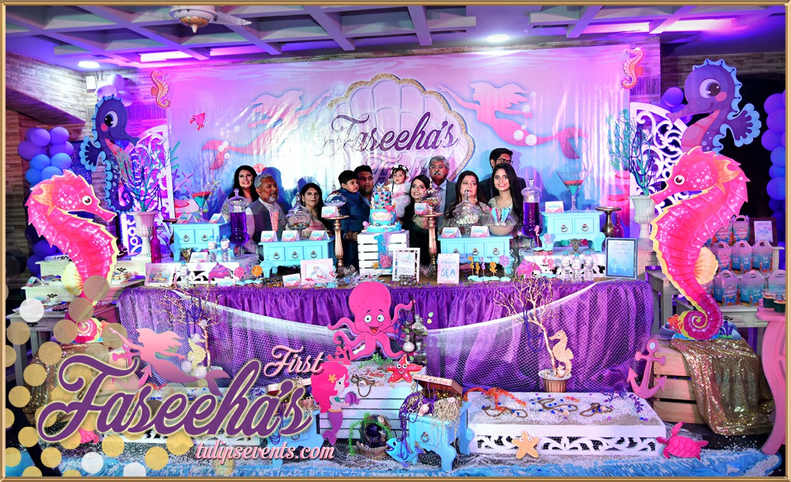 under the sea little mermaid party ideas by Tulips Events in Pakistan (3)