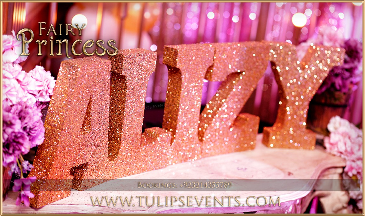 Princess birthday party theme decoration tulips events Lahore 2