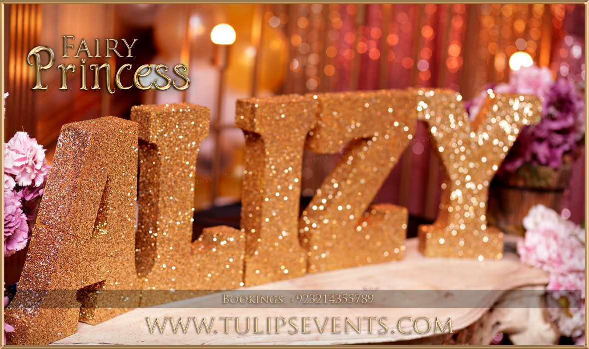 Princess birthday party theme decoration tulips events Lahore 4