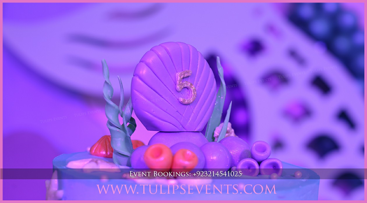 Mermaid Magic Theme Birthday Decorations in Pakistan (30)