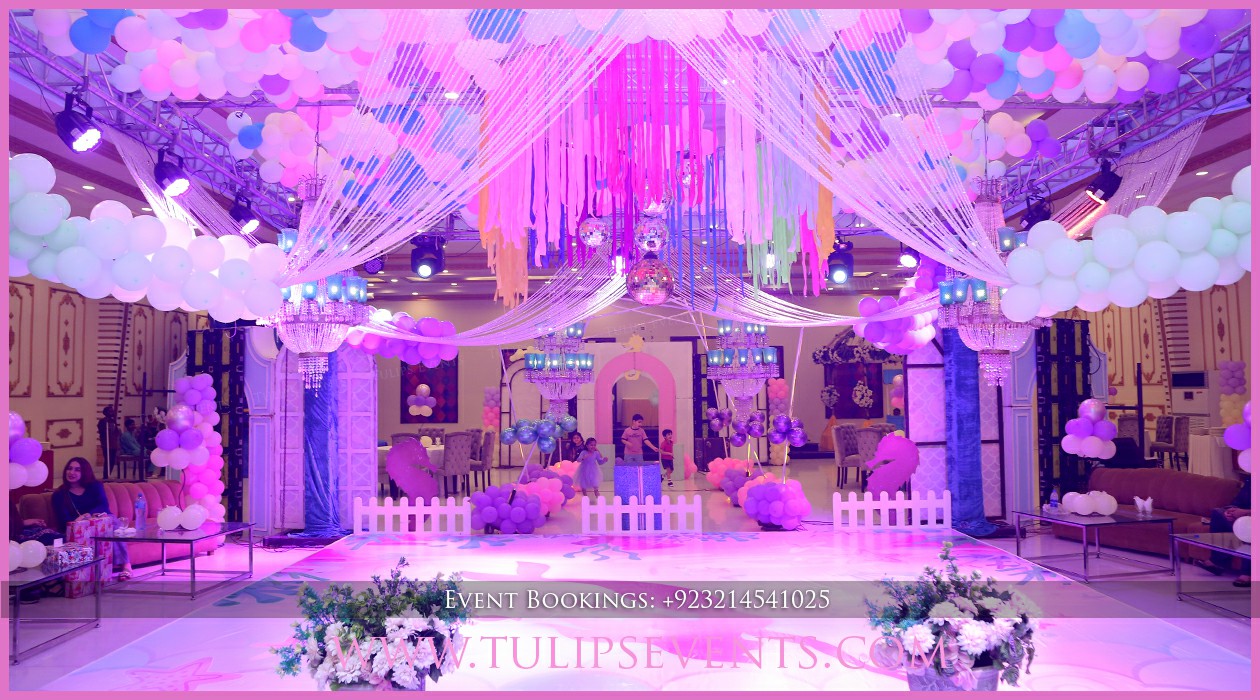 Mermaid Magic Theme Birthday Decorations in Pakistan (32)