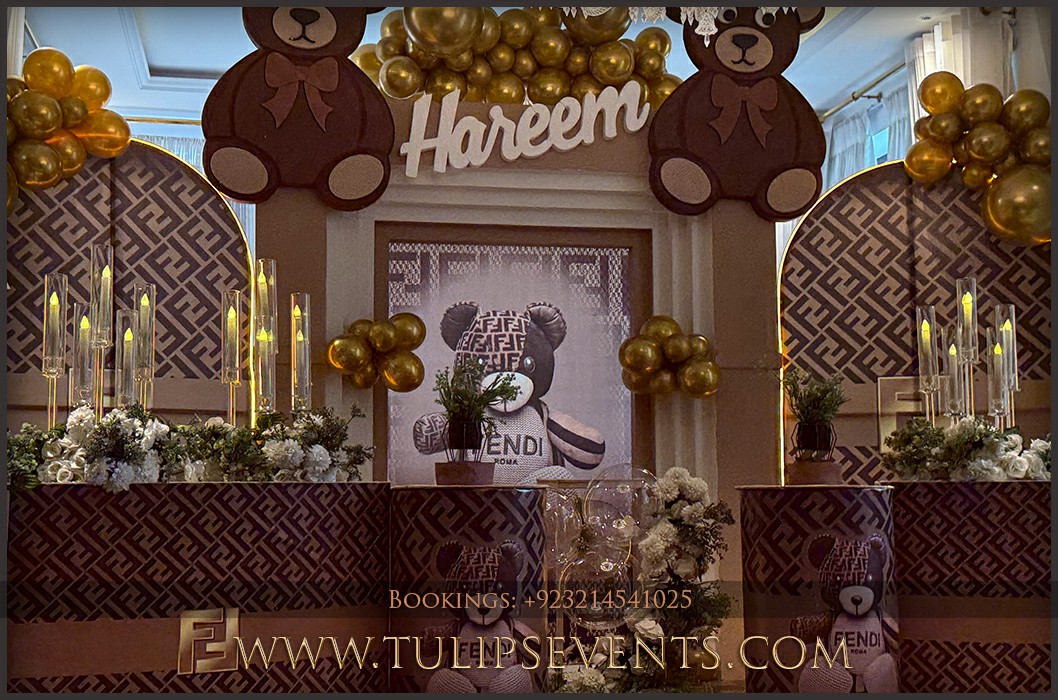 fendi theme surprise birthday party decor Pakistan (2)
