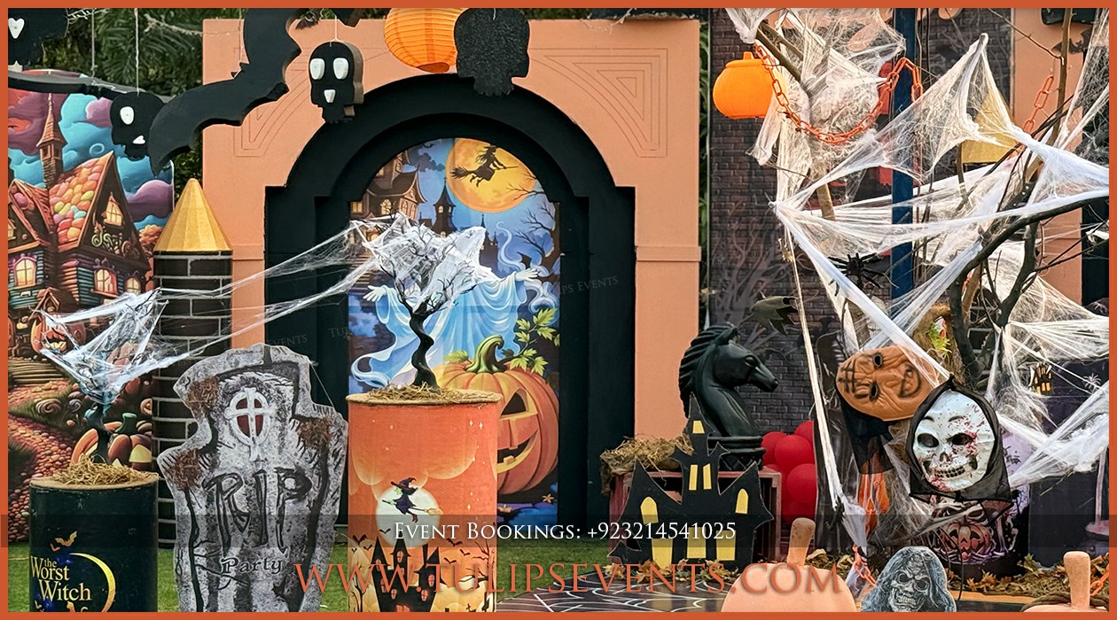 Halloween Party Decoration Cost in Lahore 2026 Tulips events (10)
