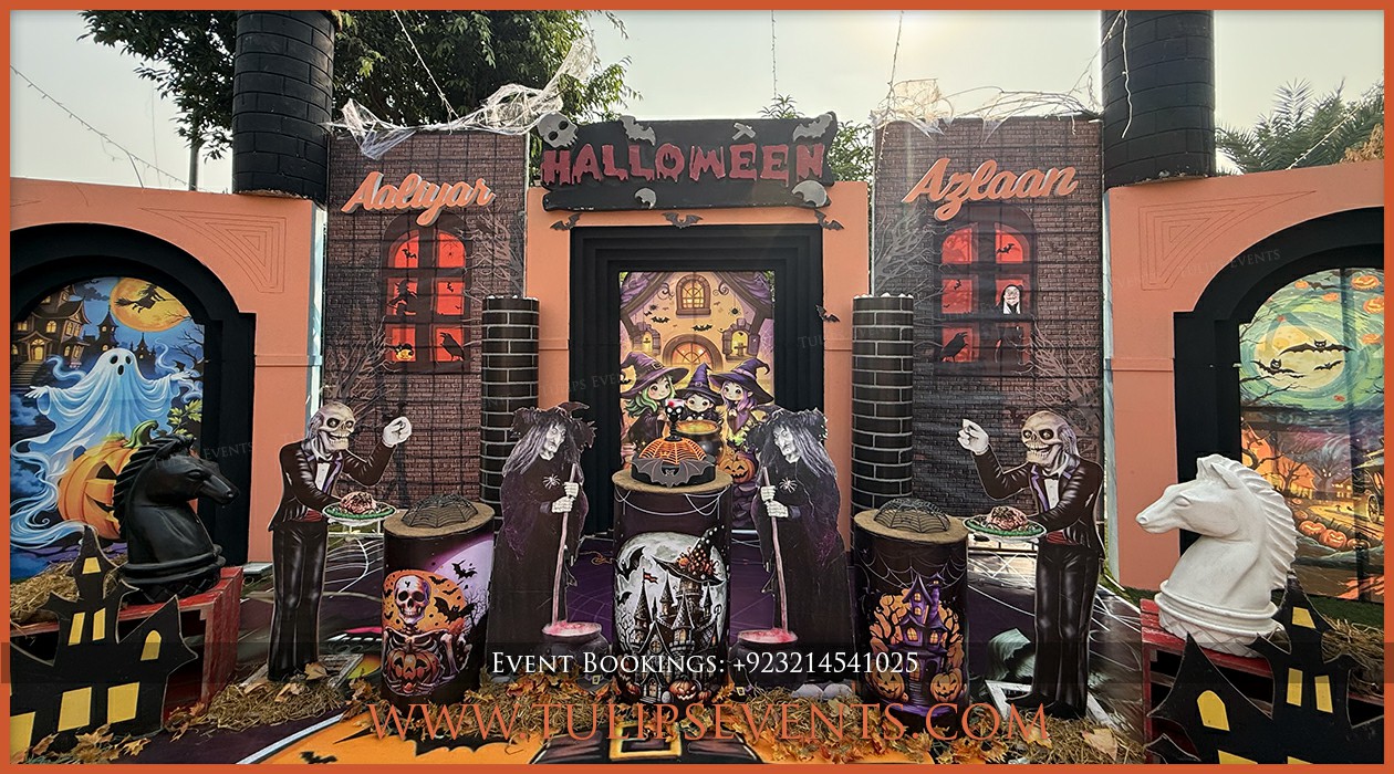 Halloween Party Decoration Cost in Lahore 2026 Tulips events (13)