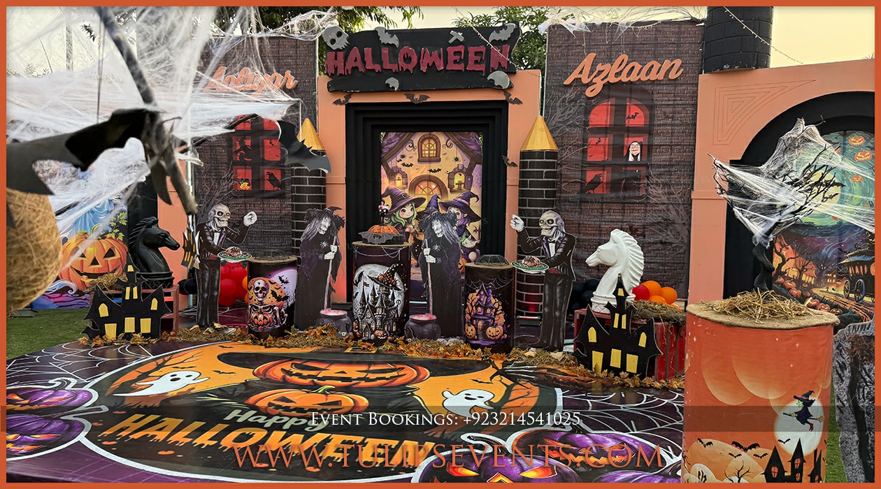 Halloween Party Decoration Cost in Lahore 2026 Tulips events (5)